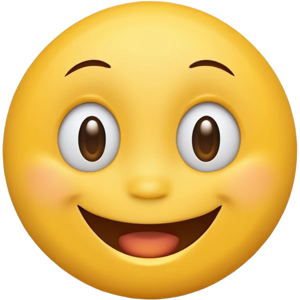 animated simpson style happy face emoji