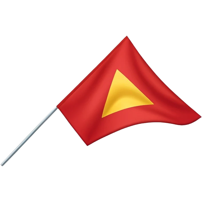 Triangular FlagTriangular FlagTriangular FlagTriangular Flag emoji