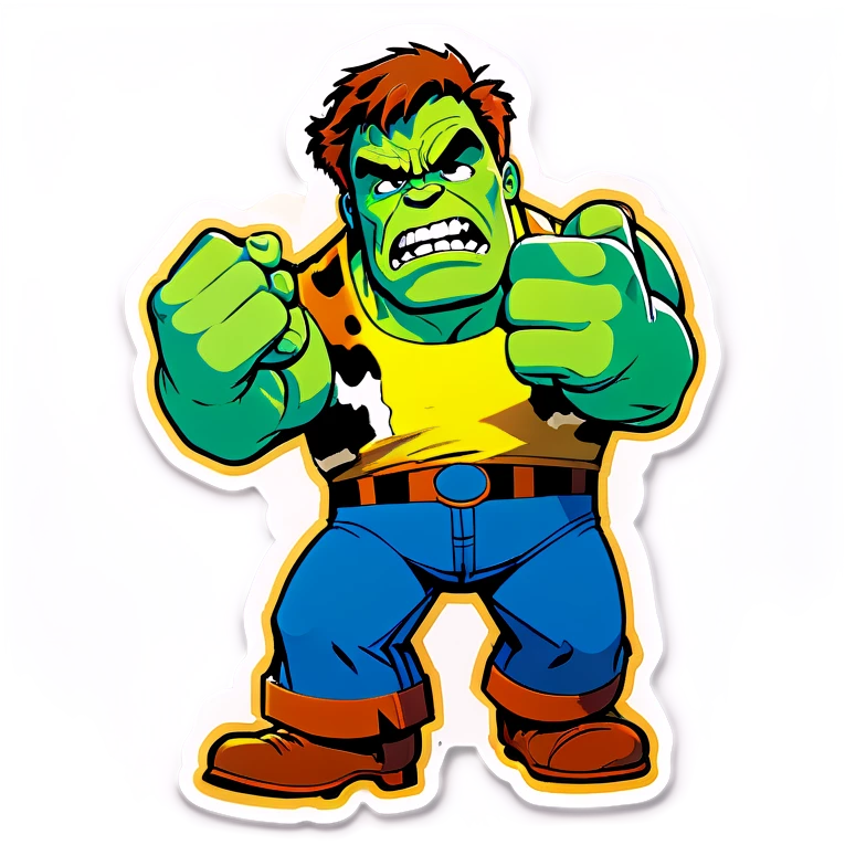 Woody hulk emoji