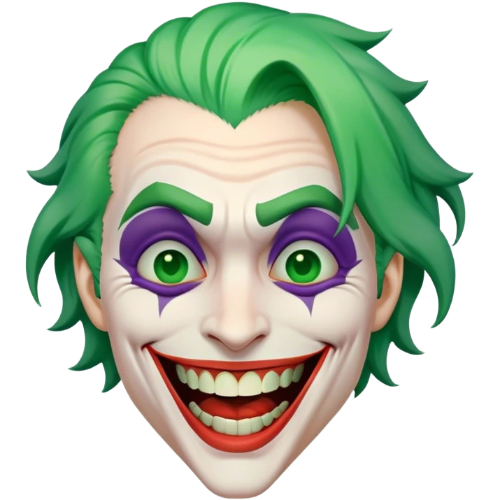 the joker laughing with tears emoji