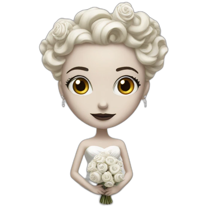 Corps bride Tim Burton emoji