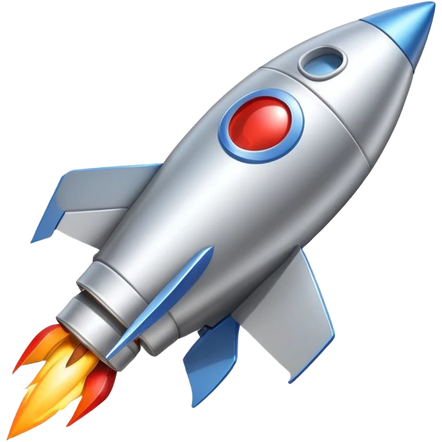 rocket with a delivery box, symbolizing fastest delivery emoji