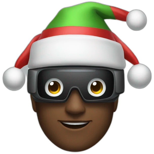 vr headset christmas emoji