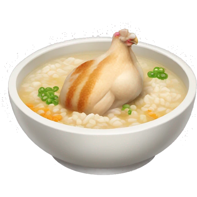 chicken congee emoji