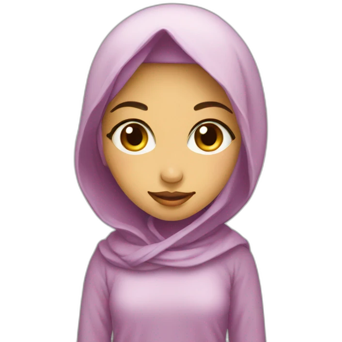 Koran Idol girl emoji