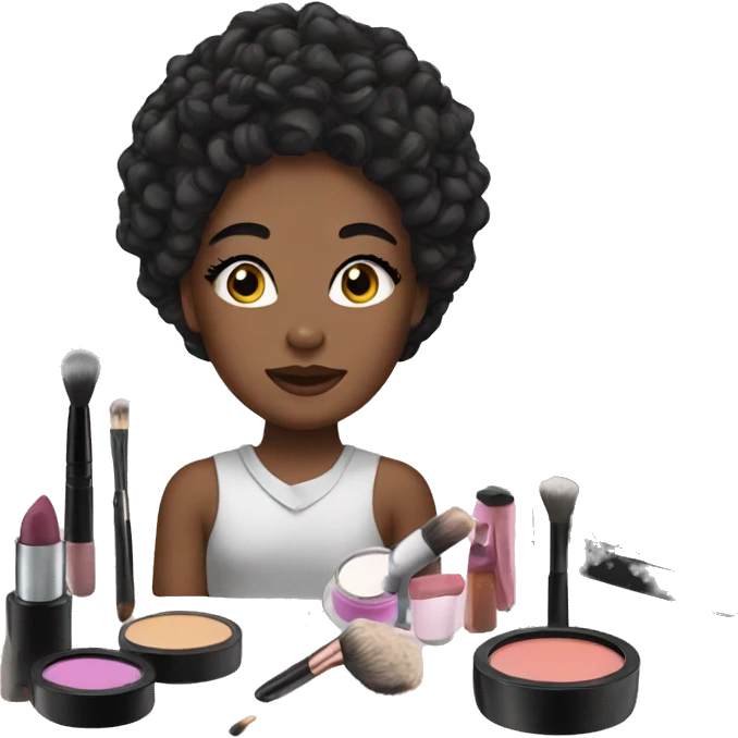 makeup vanity emoji