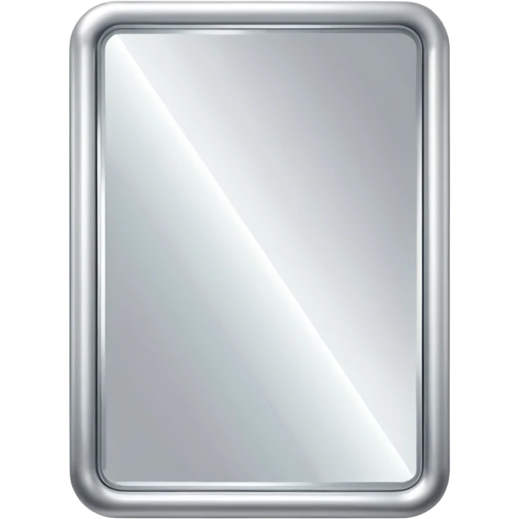 modern mirror emoji