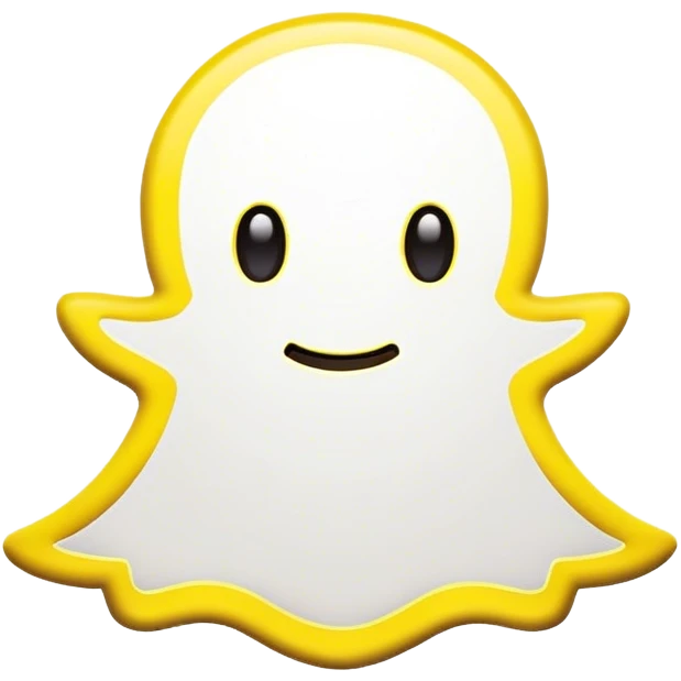 Snapchat logo emoji