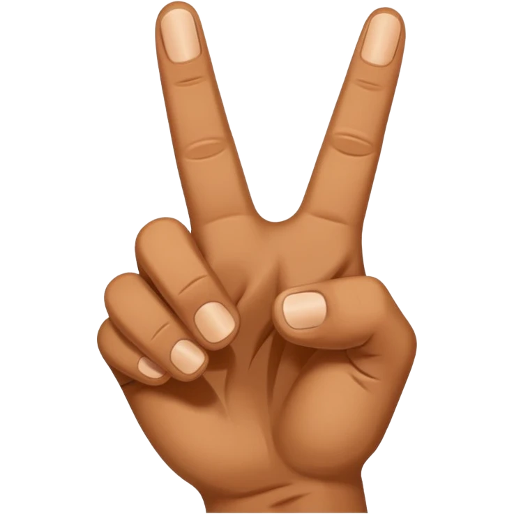 Hand gang sign emoji