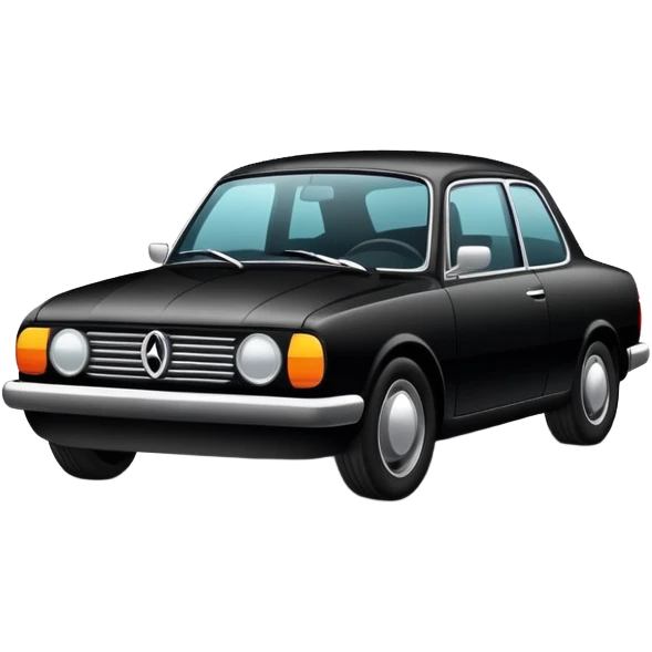 car with darkened windows emoji