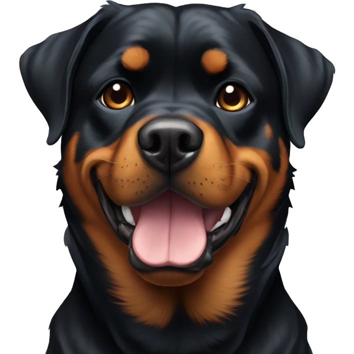 Rottweiler casp emoji