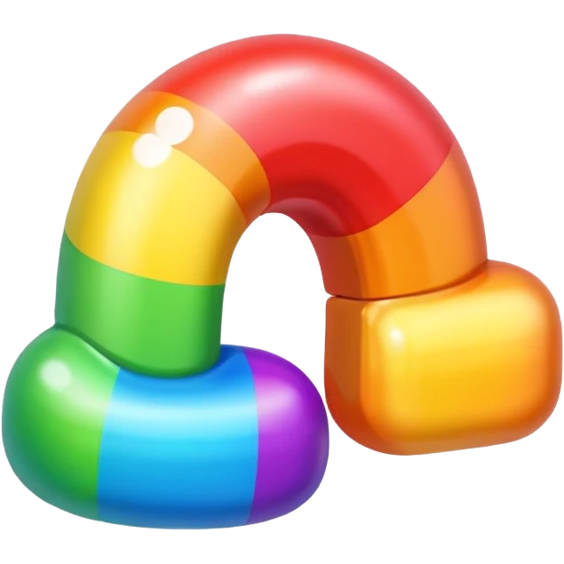 Rainbow item emoji