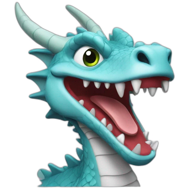 Dragon ci  pleur emoji