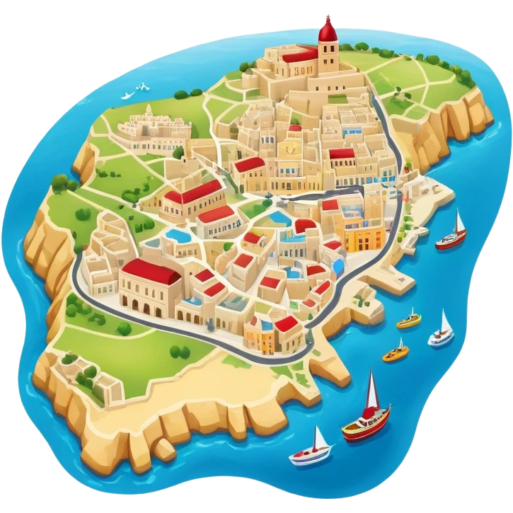 Malta map emoji