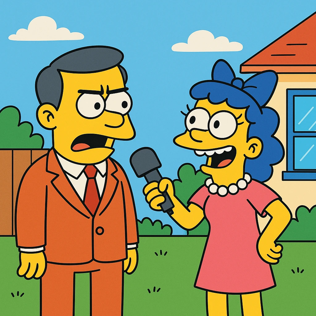 Gadfly – someone who annoys others by asking questions or challenging them.
The reporter was a gadfly who wouldn’t stop questioning the mayor (the leader of a town or city government). emoji