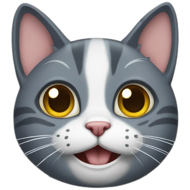 cat saying "false" emoji