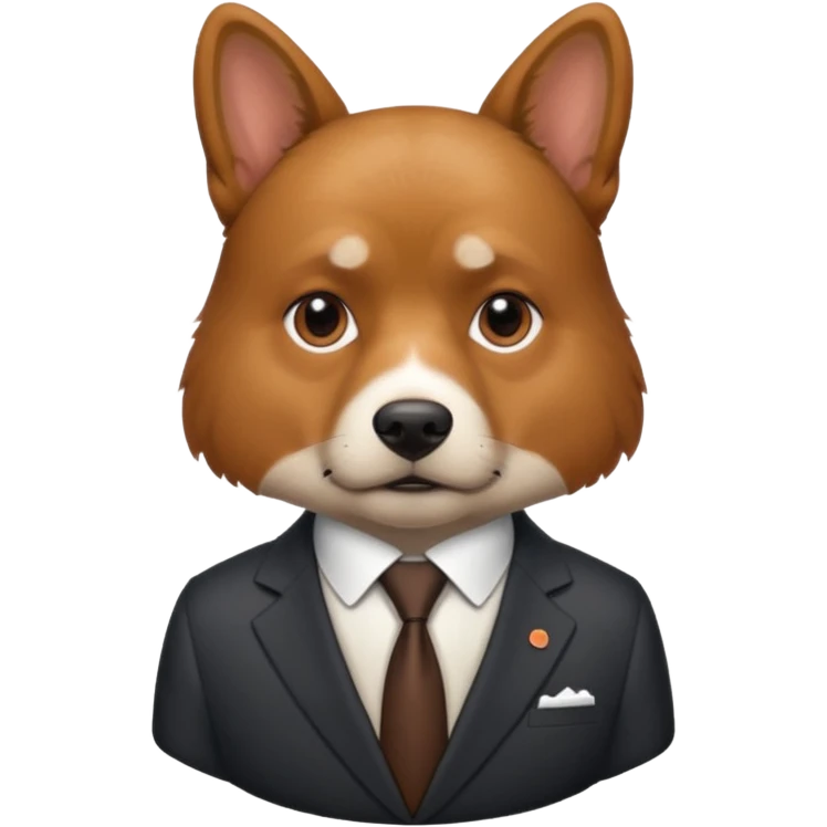politician dog  emoji