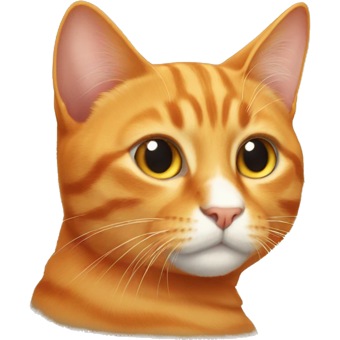 orange cat named sunny  emoji