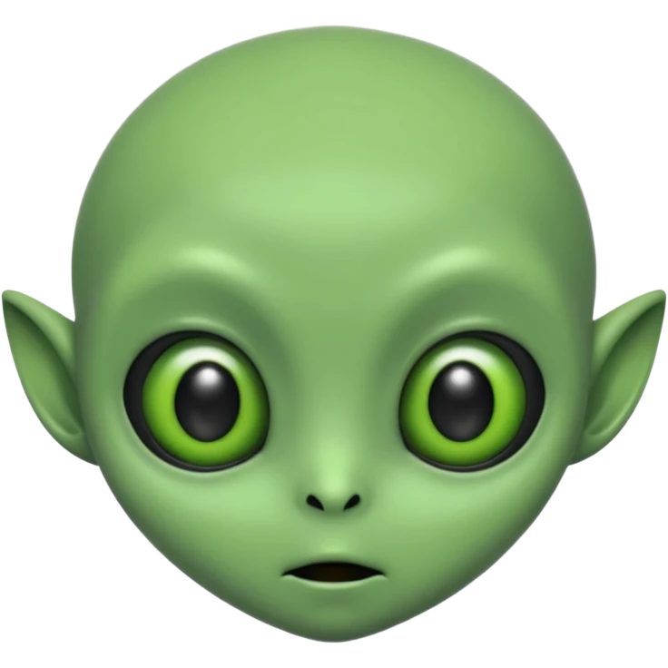tiny alien head emoji