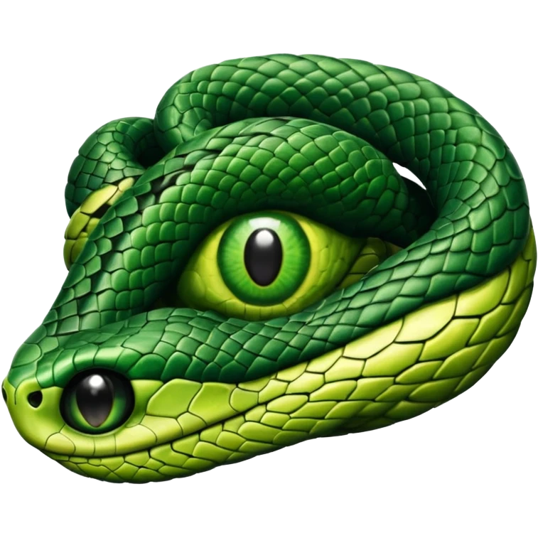 eye of a snake emoji
