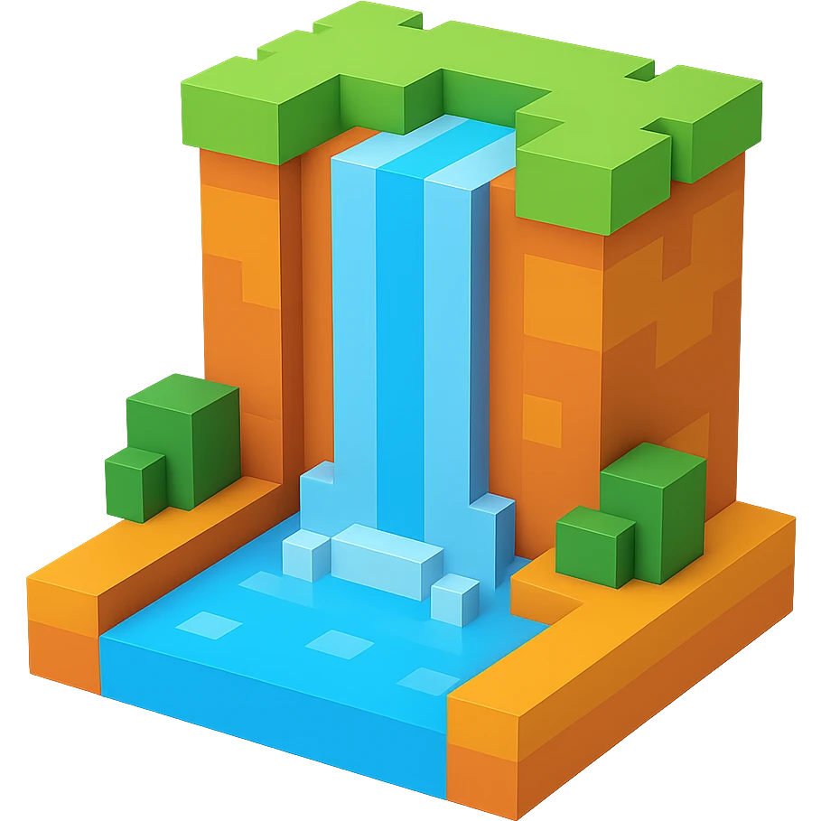 waterfall emoji