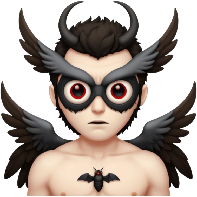 Sexy mothman emoji