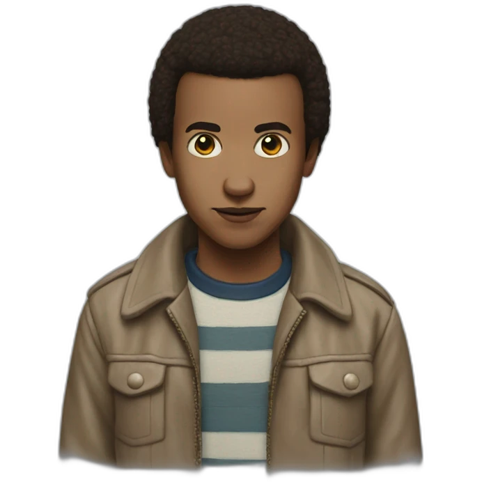eleven from stranger things  emoji