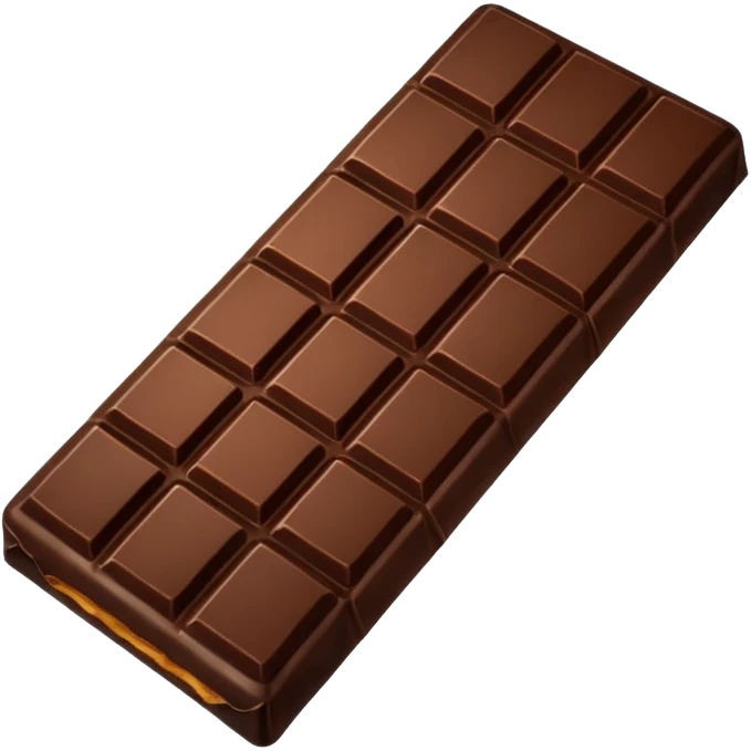 a chocolate bar being sold emoji