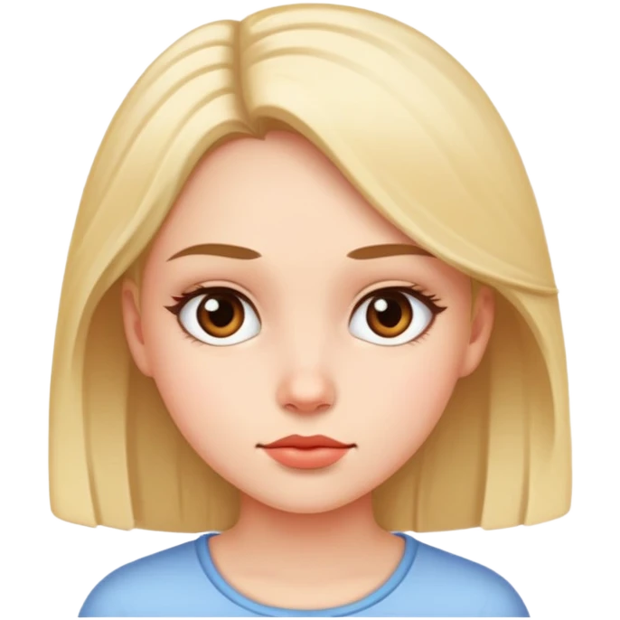 Girl side eye emoji