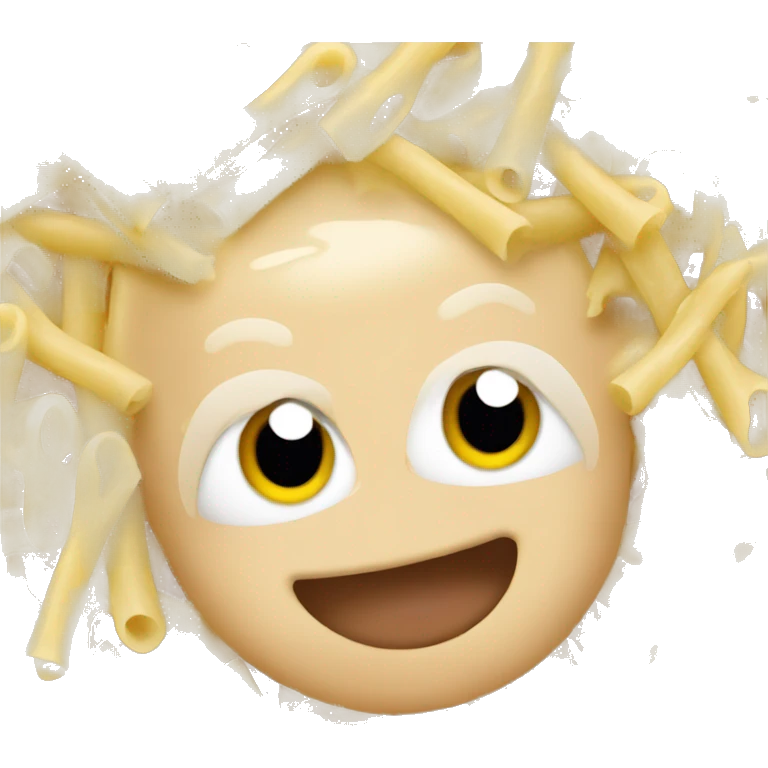 Chicken Alfredo pasta  emoji
