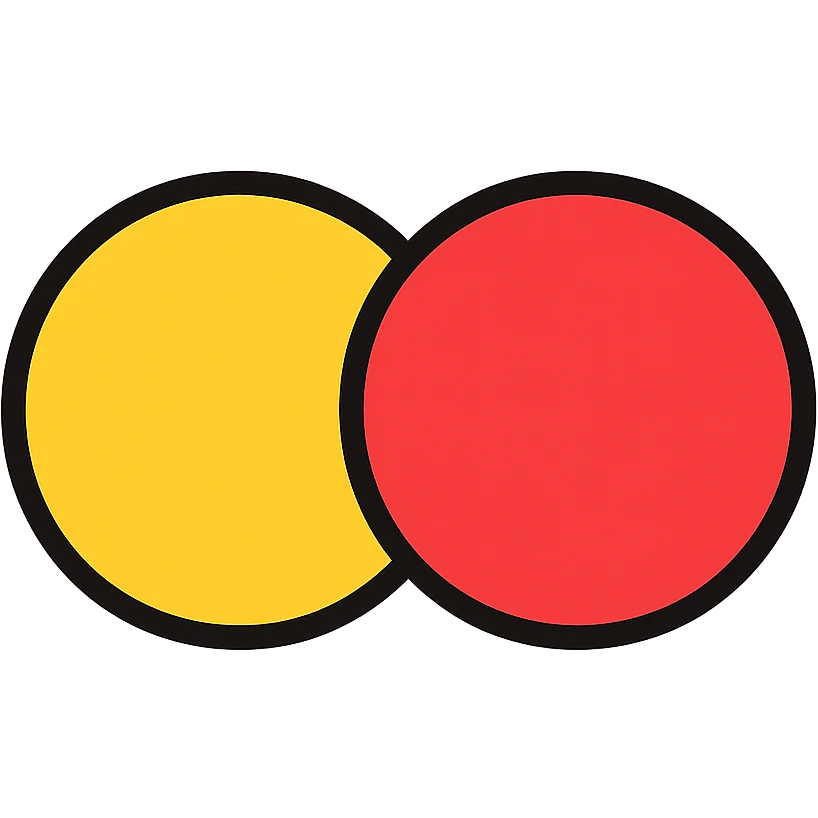 two balls side by side, touching emoji