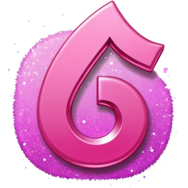glitter pink symbol TikTok emoji