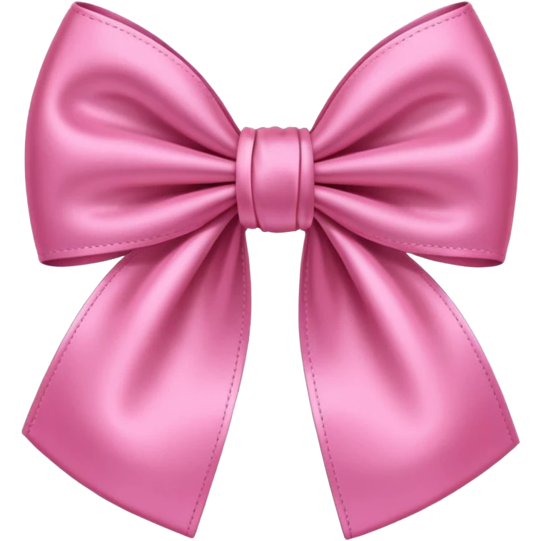 Pink bow emoji