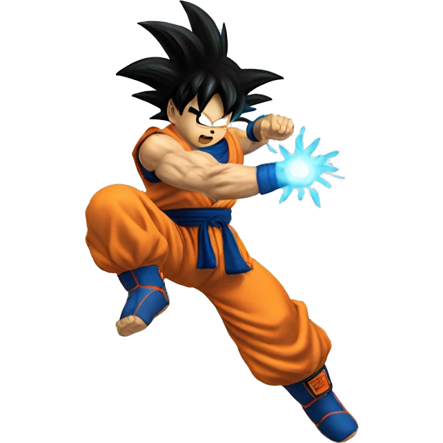 Goku kamehameha emoji