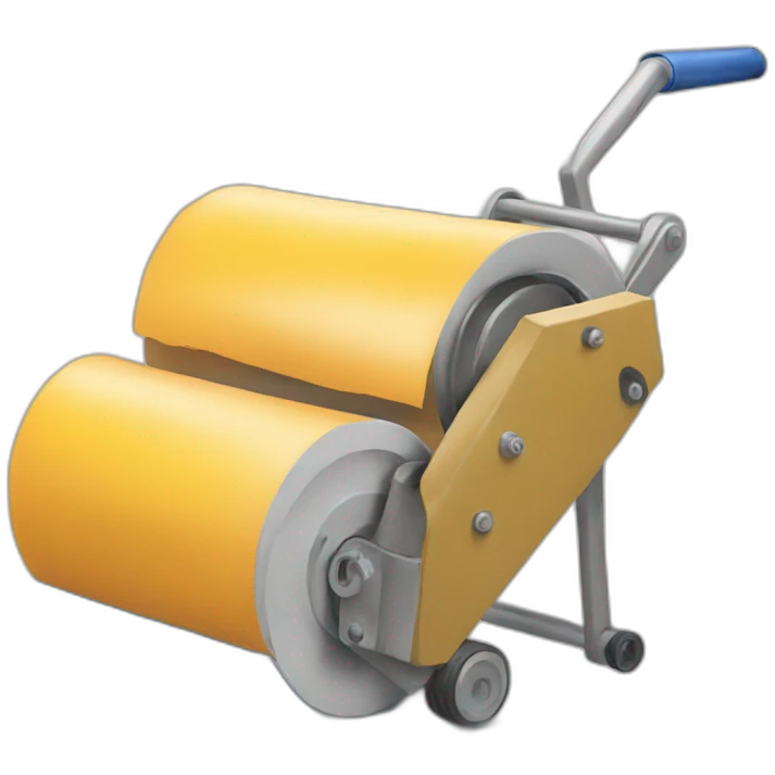 Roller for painting emoji