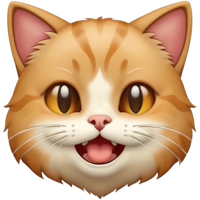 A cat crying laughing emoji