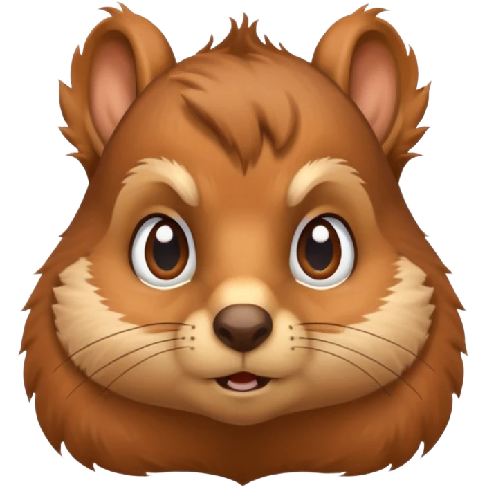 Emotional squirrel emoji