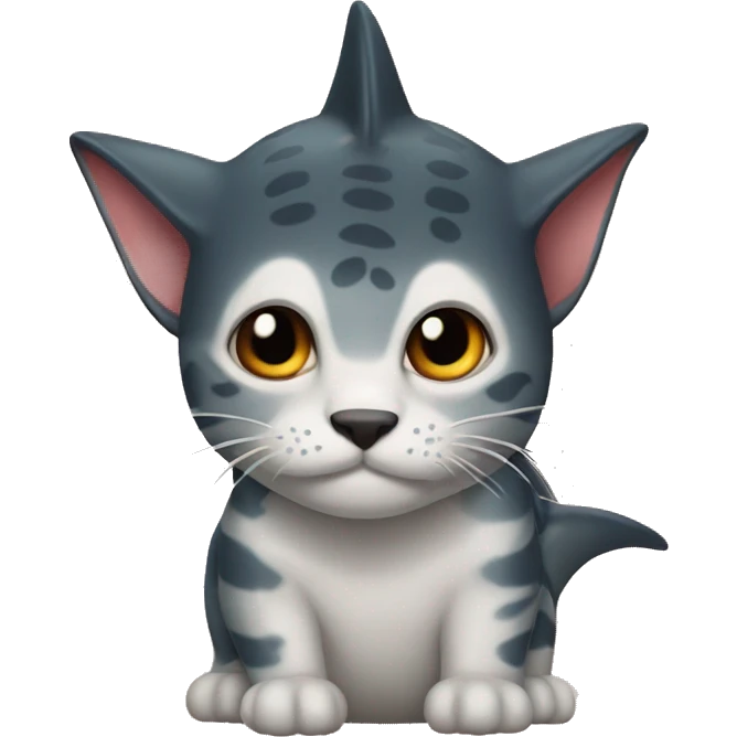 Gato tiburón  emoji