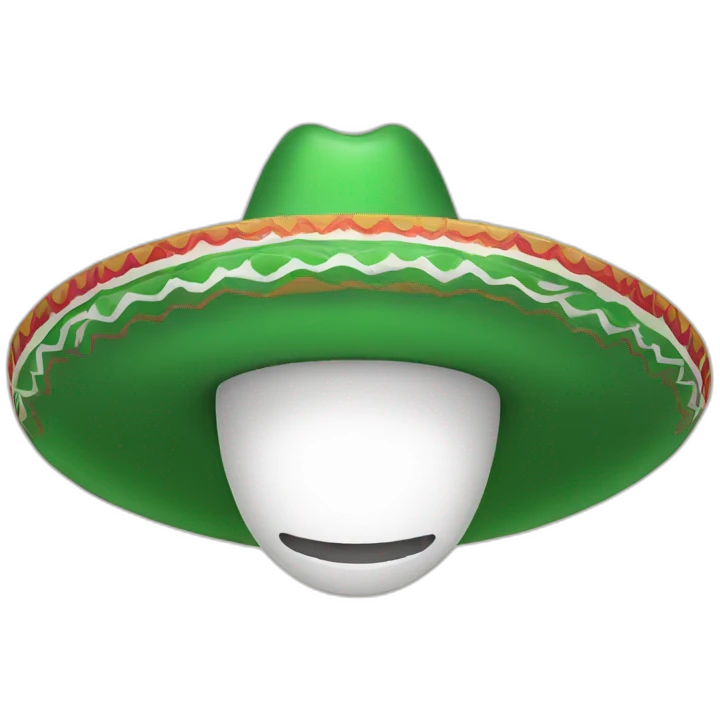 Mexican sombrero emoji