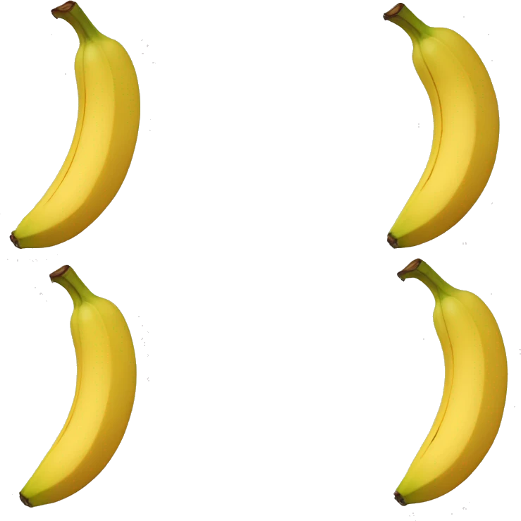 fait moi une banane qui a un visage quel est l’air vivante  emoji