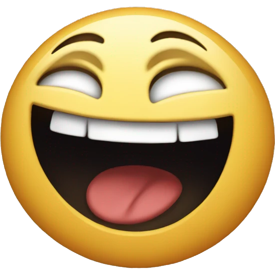 Laughing really hard  emoji