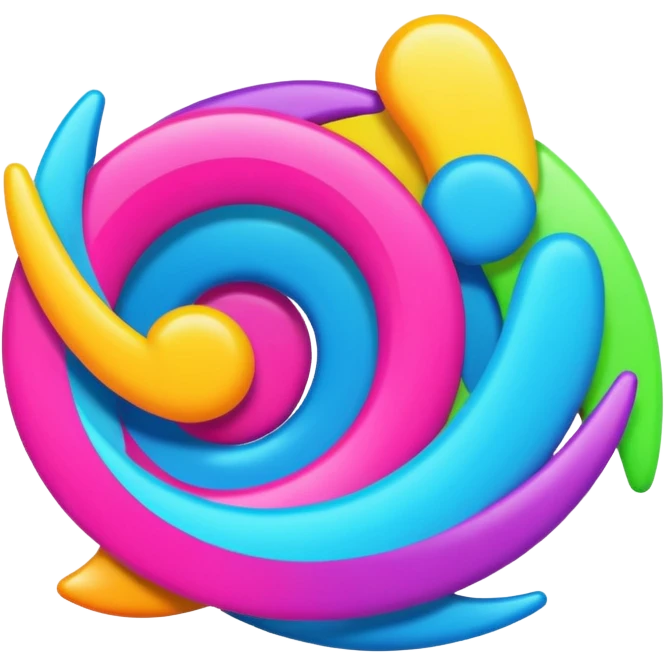 Techno/EDM musique mix color emoji