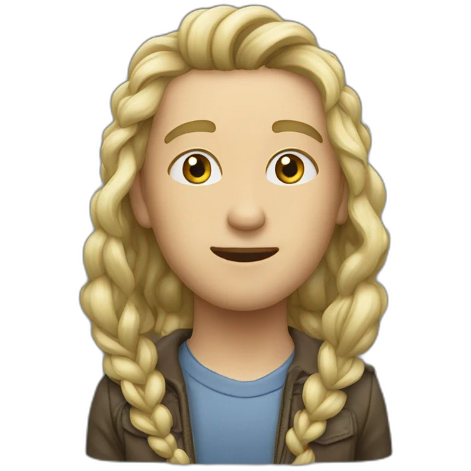 яблуко із стрічкою emoji