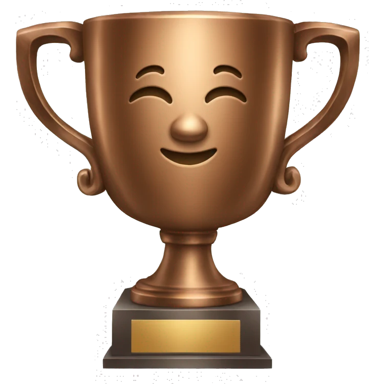 bronze trophy emoji