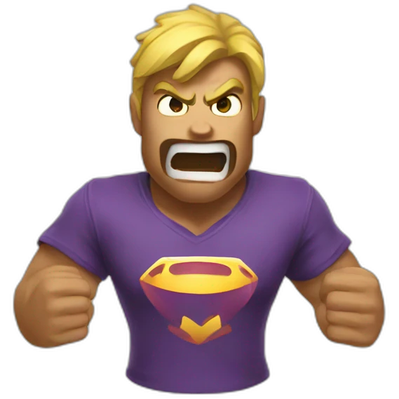 Gamer rage emoji