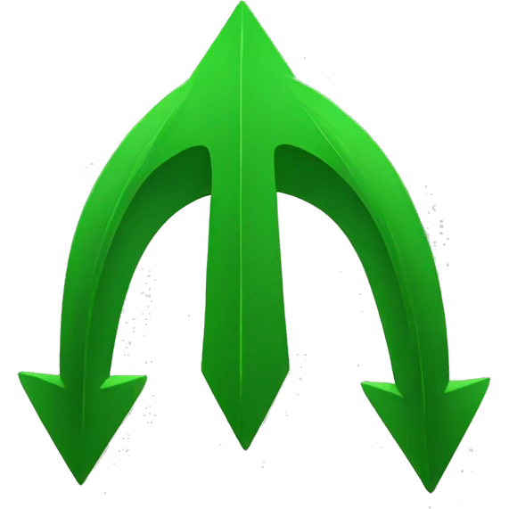 Upwards green arrow  emoji