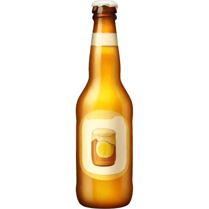 beer bottle emoji