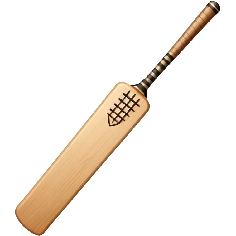 cricket bat emoji emoji