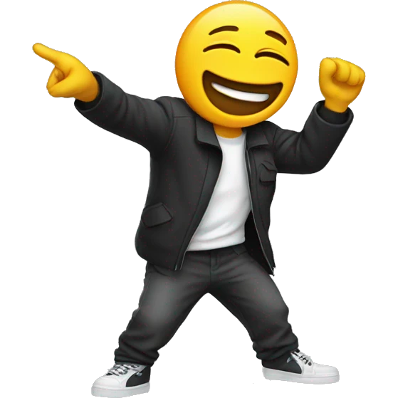emoji dabbing emoji