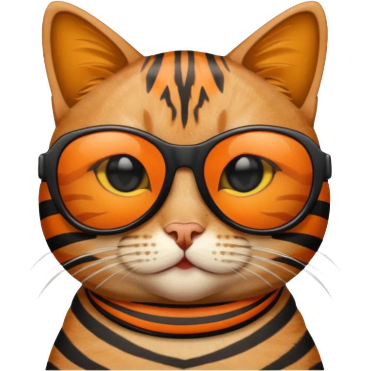 Cat wearing sunglasses emoji
